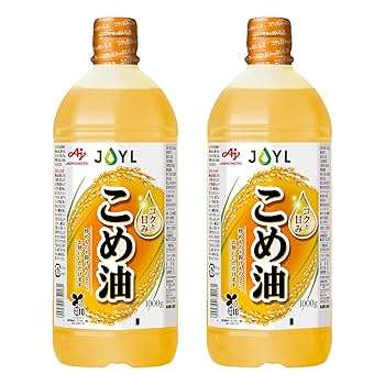 油と米 Amazon | JOYL こめ油 たっぷり クッキングオイル (米油 60